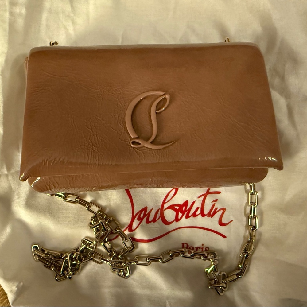 Christian Louboutin pink Leather Crossbody Bag ****Price Firm***